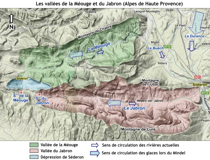 Les vallées de la Méouge et du Jabron
