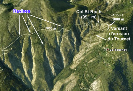 Ravines du Tournet (Alpes Maritimes)