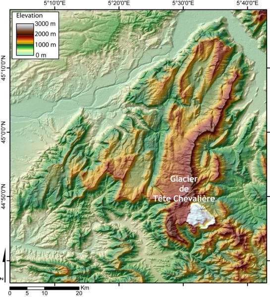 Carte du Vercors