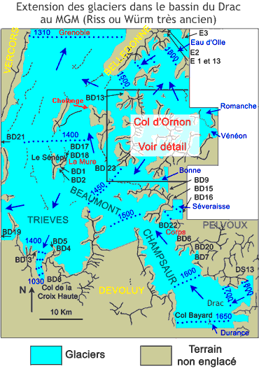 La vallée du Drac durant le Riss