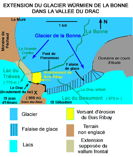 Jonction des lacs du Trièves et du Beaumont