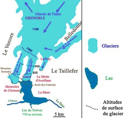 Le lac würmien du Trièves