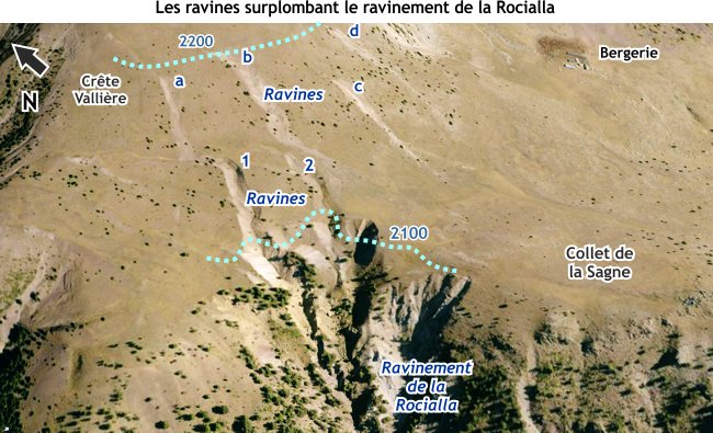 Les ravines de la Rocialla