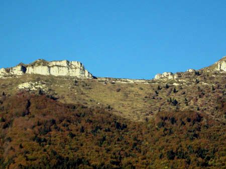 Le seuil glaciaire Rocher du Cléton - Montagne de la Pale