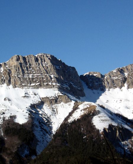 Le ravin de Farnaud dans le Vercors (Isère)
