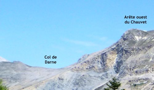 Le col de Darne dans le Dévoluy (Hautes-Alpes)