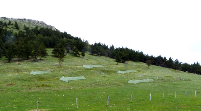 Sillons valonnés, Haute Luce dans le Dévoluy