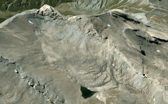 Glacier rocheux d'Asti dans le Queyras (Hautes-Alpes) Glacier rocheux d'Asti dans le Queyras (Hautes-Alpes)