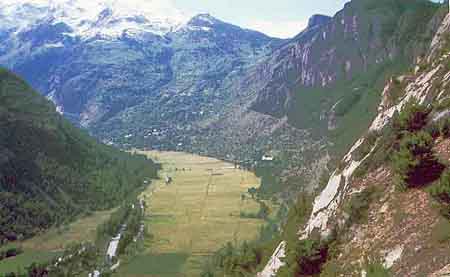 L’ombilic de Freyssinières dans les Hautes-Alpes