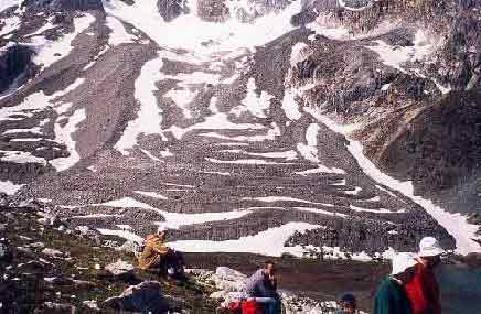 Le glacier rocheux de Marinet en Haute-Ubaye