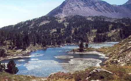 Les lacs de Camporells dans les Pyrénées Orientales