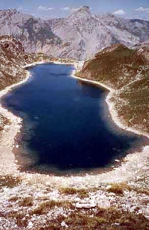 Lac de Marinet (Ubaye, Hautes-Alpes)