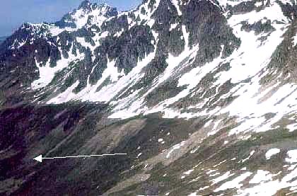 Les Rochers Rissiou dans la Vallée de Vaujany (Isère)