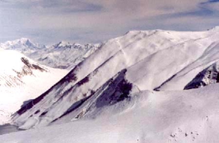 L'épaule de Montfroid (Eau d'Olle, Savoie)