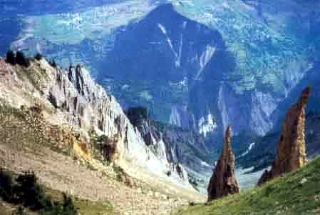 Les aiguilles de la Combe Genin Les aiguilles de la Combe Genin