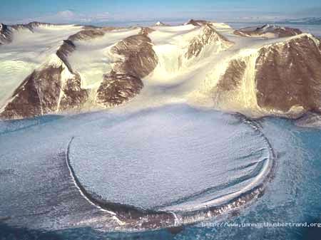 Glacier en Antarctique