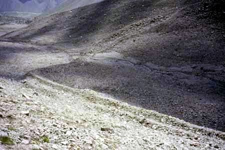 Glacier du Clot des Cavales (Haute Romanche, Hautes-Alpes)