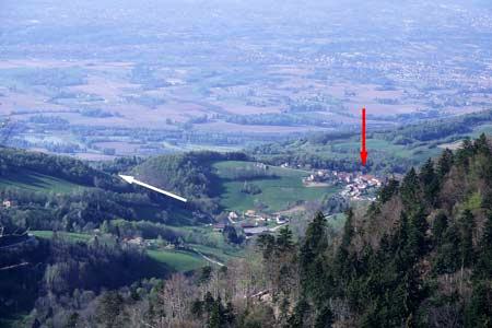 L'amorce du Ruisseau des Gorges