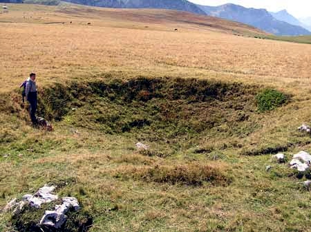 Laquet au col de Cenise (massif des Bornes)