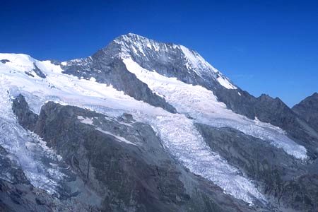 Les glaciers nord et sud de la Gurraz, sous le Mont Pourri