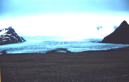 Lobe glaciaire dans sa plaine de piémont