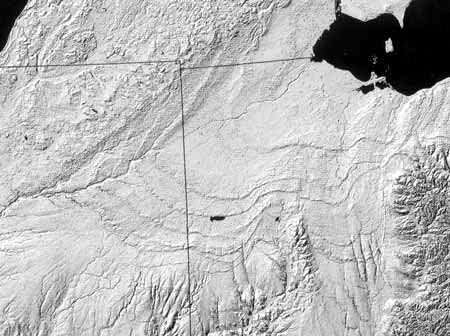 Moraines à crêtes multiples