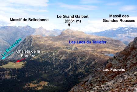 Le plateau des lacs du Taillefer en Isère