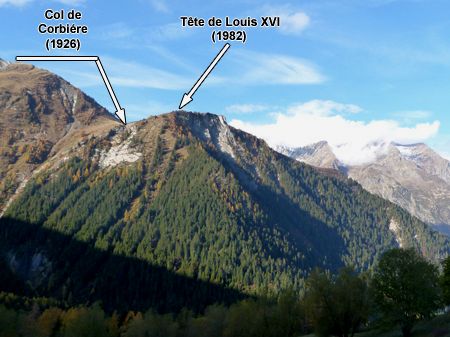 La Tête de Louis XVI en Oisans, Isère
