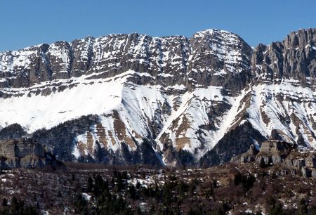 Vallons de Seguret sous le Vercors en Isère