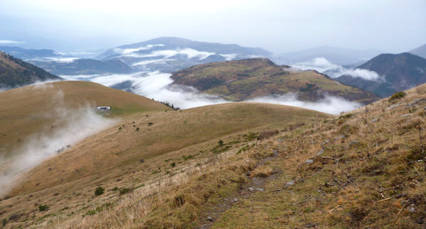 La crête de la Sciau entre Bonne et Drac (Isère)