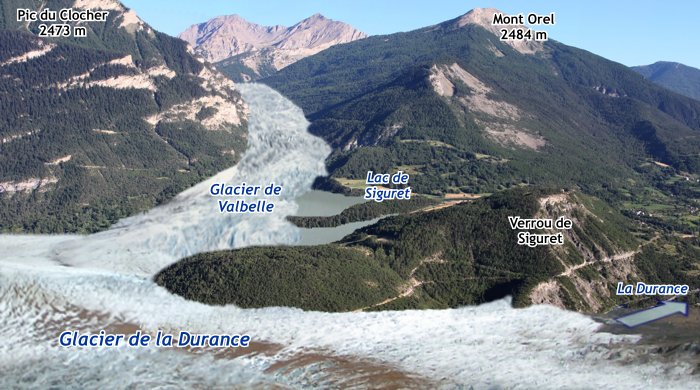 Le verrou de Siguret dans les Hautes-Alpes