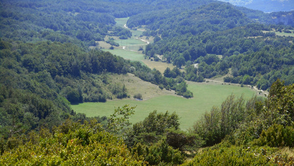 Combe Chaude sur le Plateau de Bisque (Vercors)