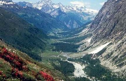 Le Val Ferret Italien dans le Val d'Aoste